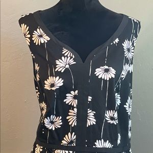 Sleeveless cotton dress